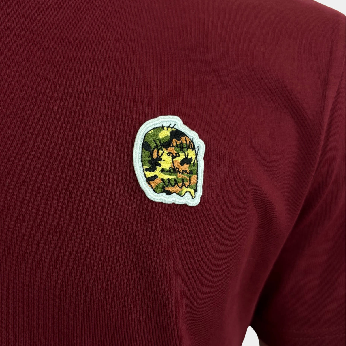 Essential Ben Camo T-Shirt (Burgundy)