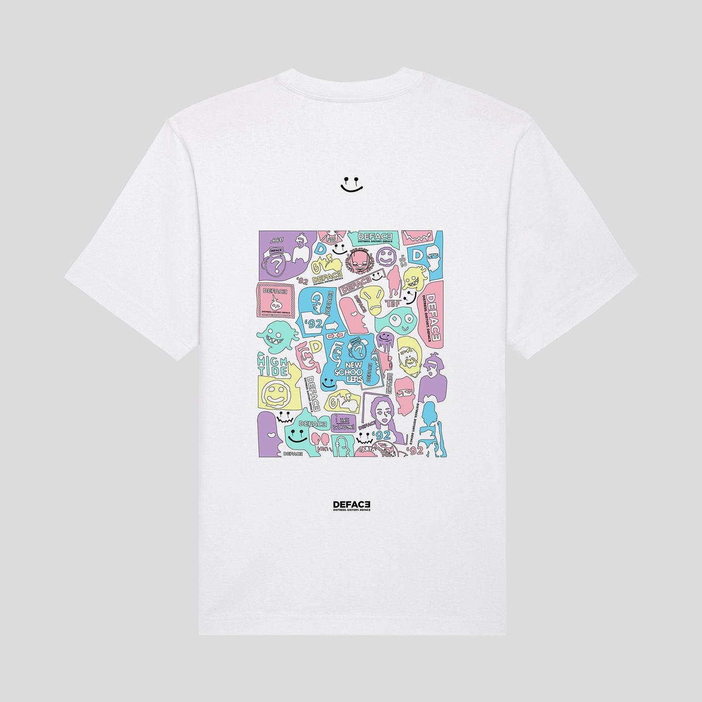 Deface Hypo Photochromic T-Shirt (White)