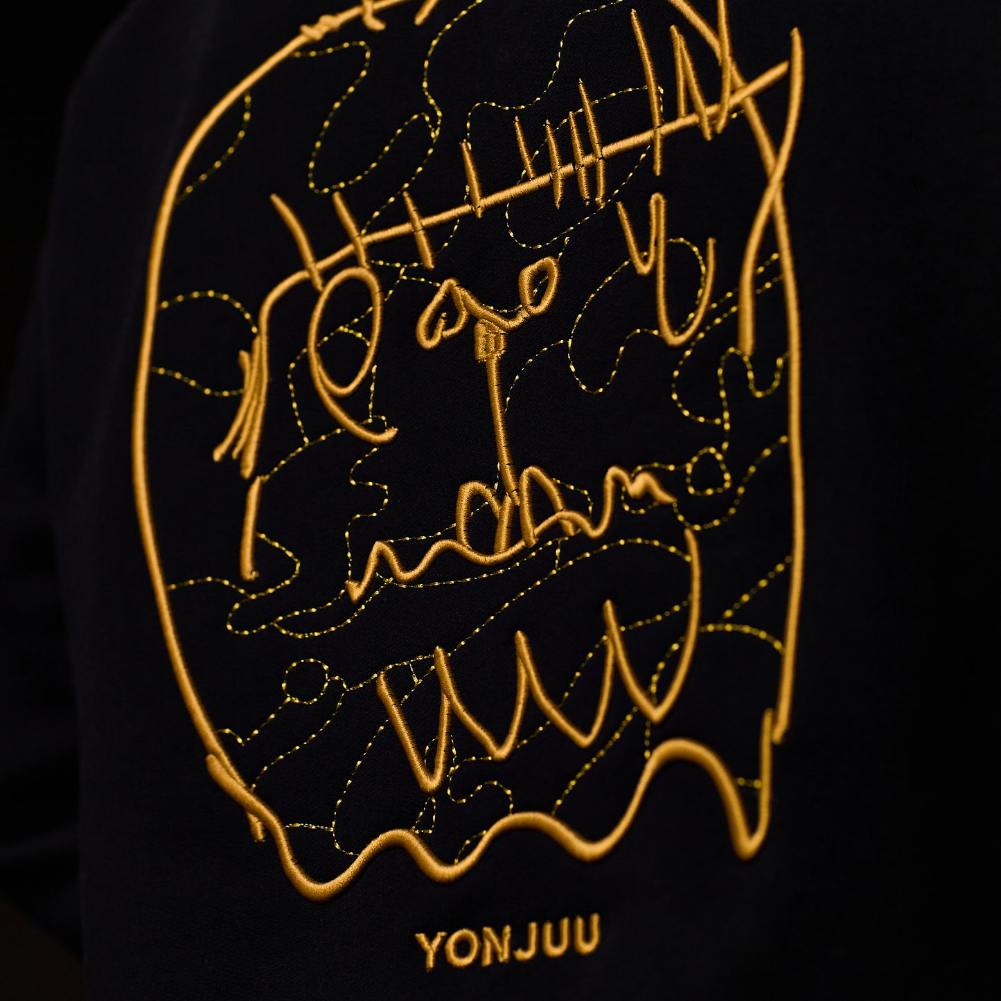 Lifestyle Yonjuu Kintsugi Hoodie (Black)