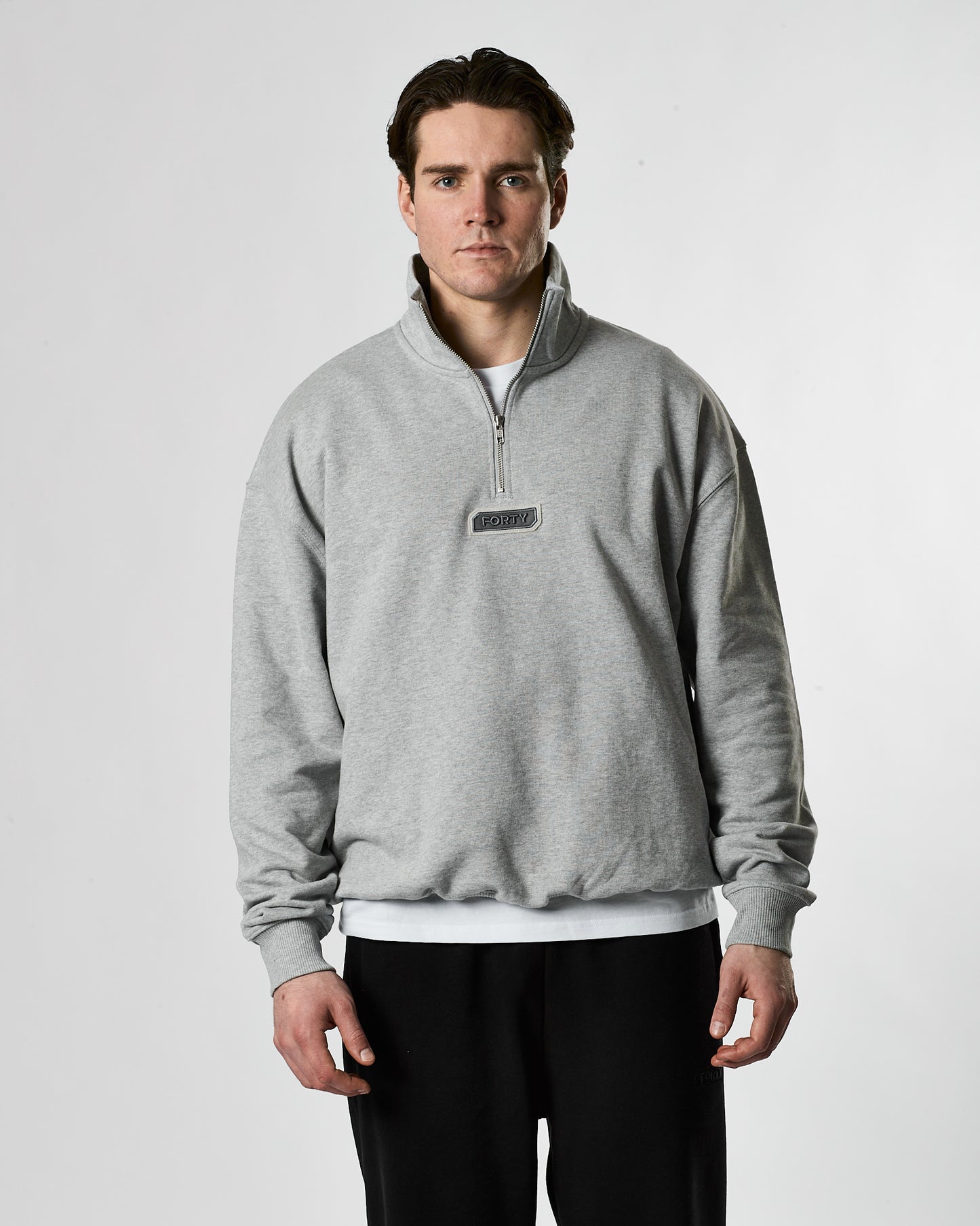 Lifestyle Murgatroyd 1/4 Zip Sweat (Grey)