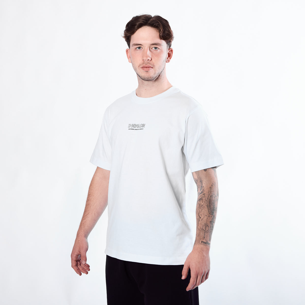 Deface Reveal T-Shirt (White)