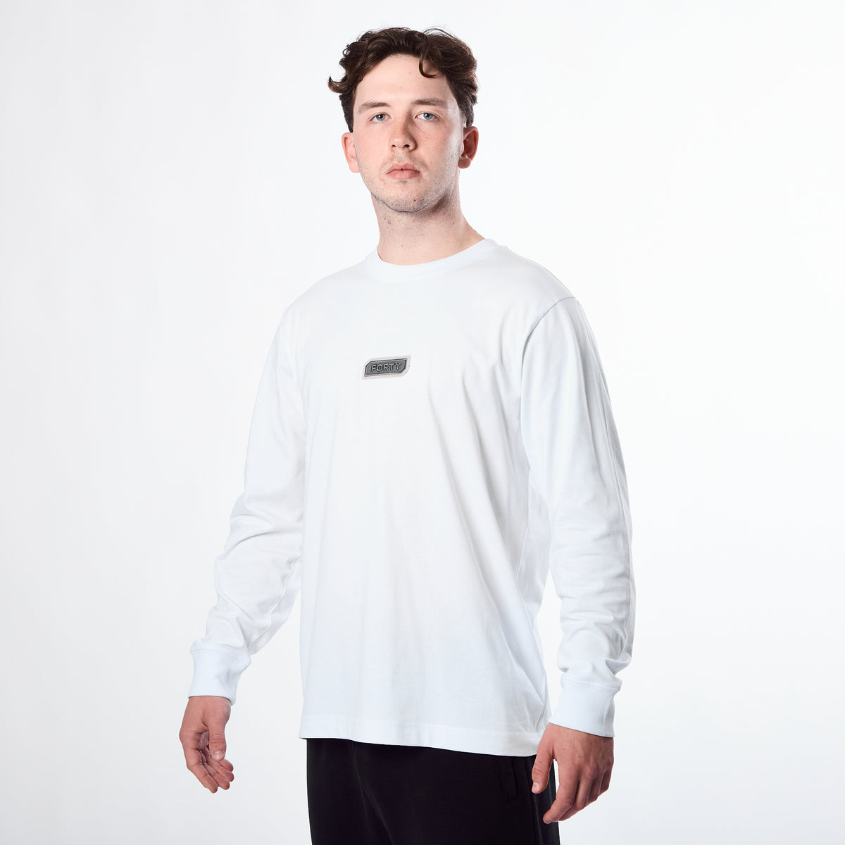Lifestyle L/S Murgatroyd T-Shirt (White)