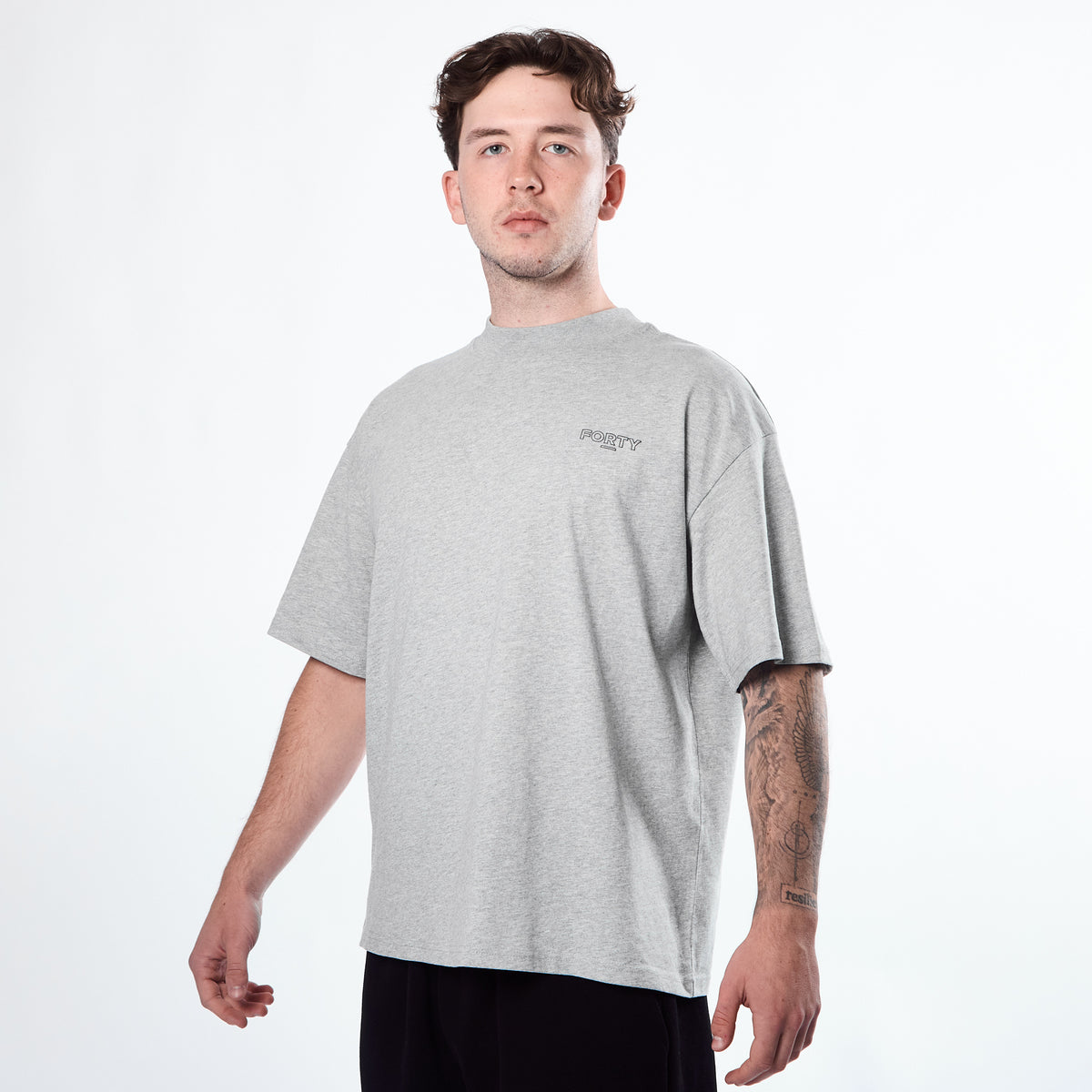 Lifestyle Keyline T-Shirt (Heather Grey)