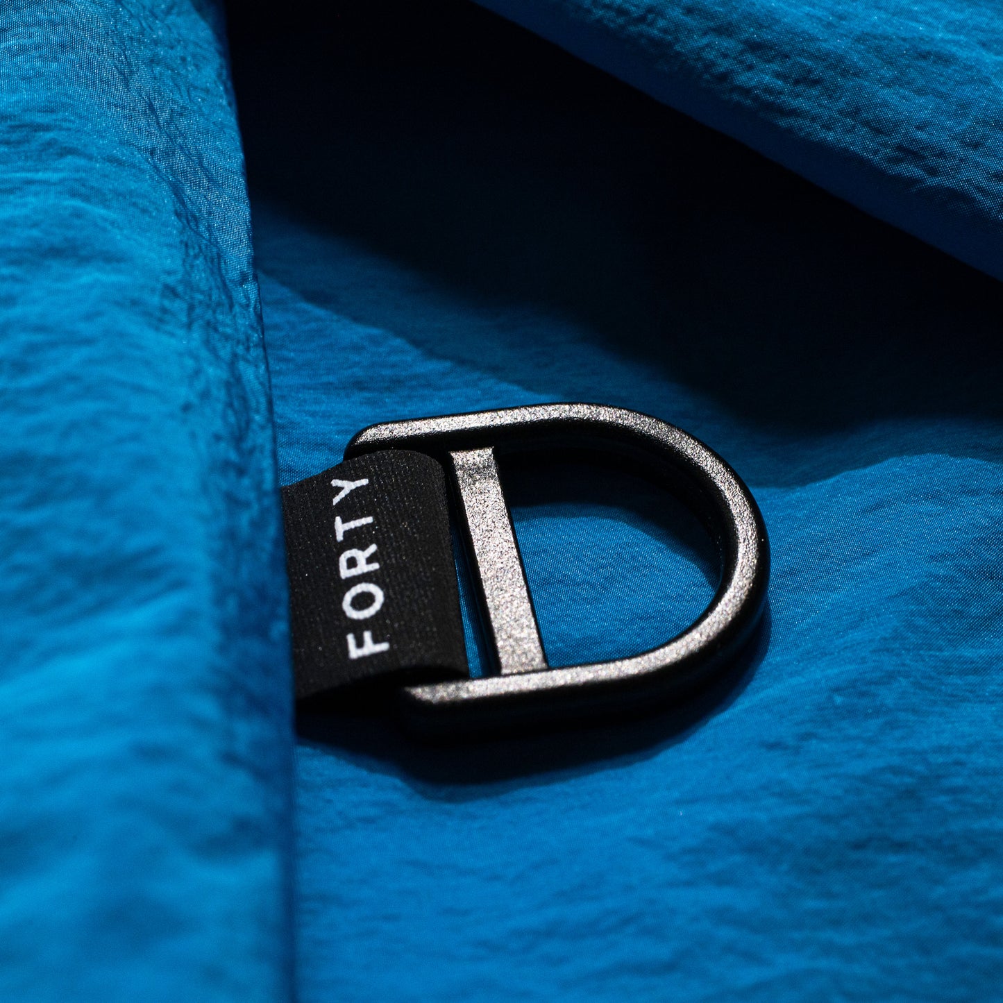 Jethro Hooded Overshirt (Metallic Nordic Blue)