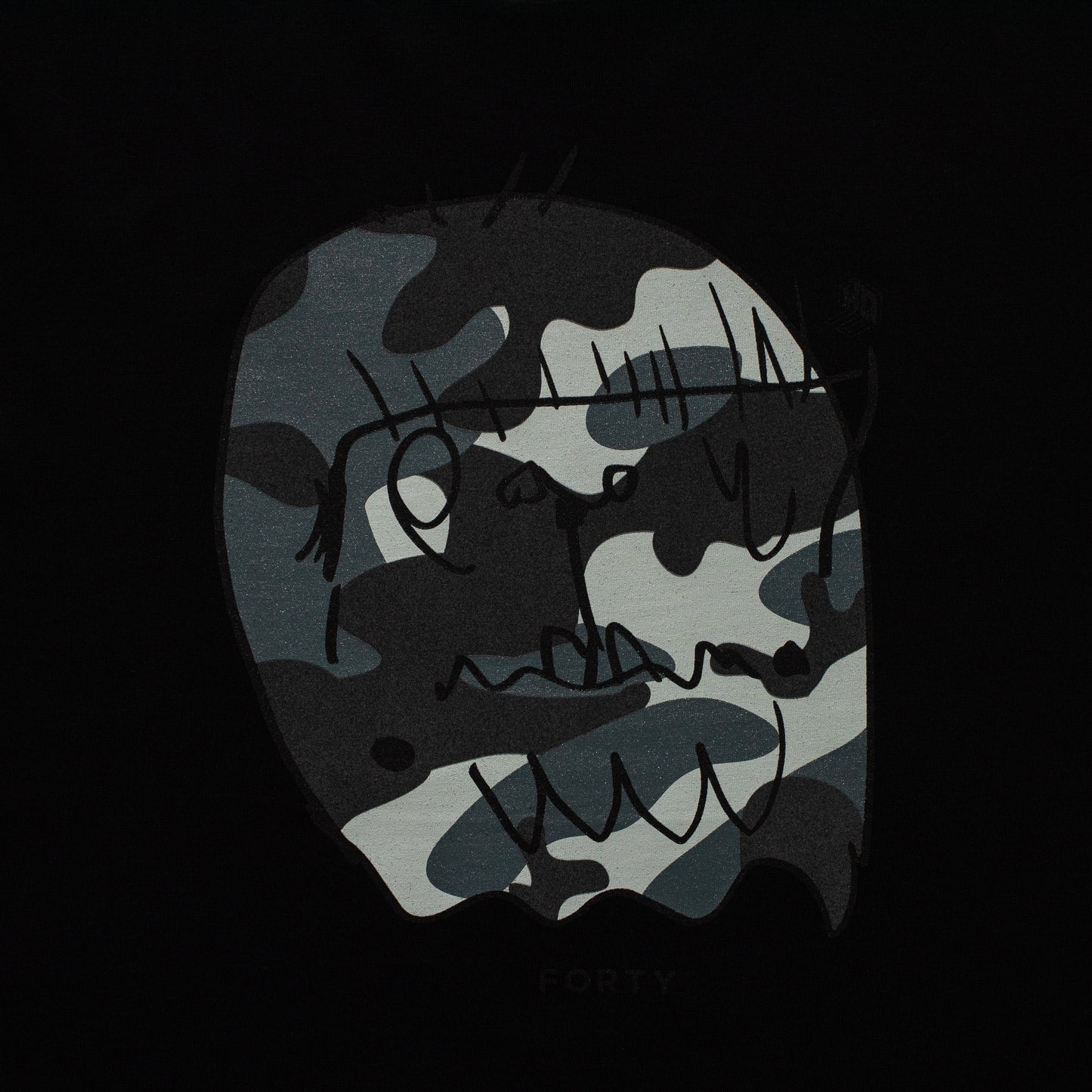 Essential Benjamin Tee (Black/Reflective Onyx)