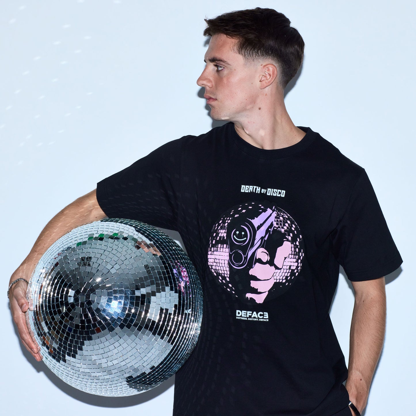 Deface Sentinal Tee (Black)