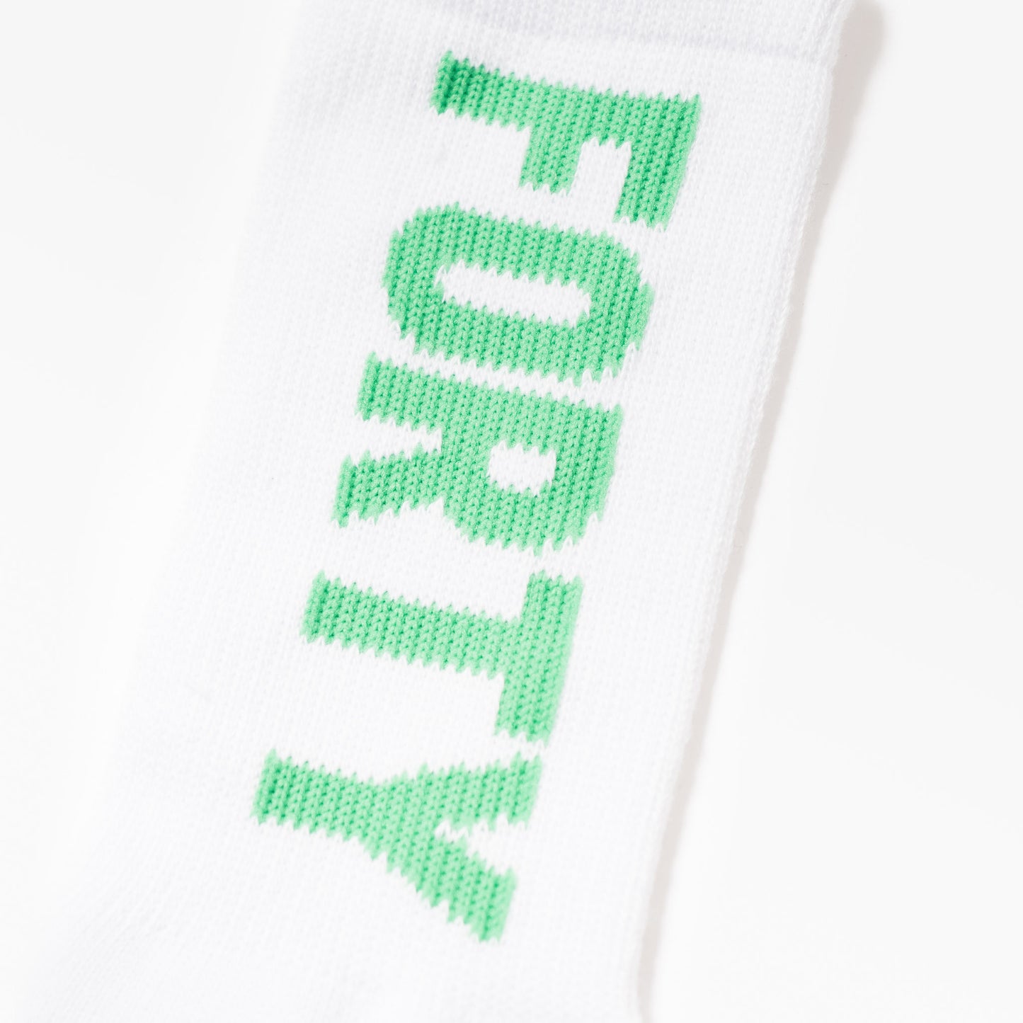 Ayton Socks (White/Green)