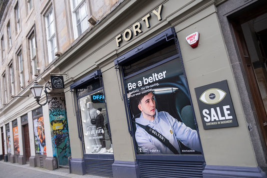 FORTY Clothing backs national campaign to promote seatbelt safety