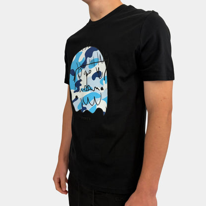 Essential Benjamin T-shirt (Black/Bright Blue/Blue)