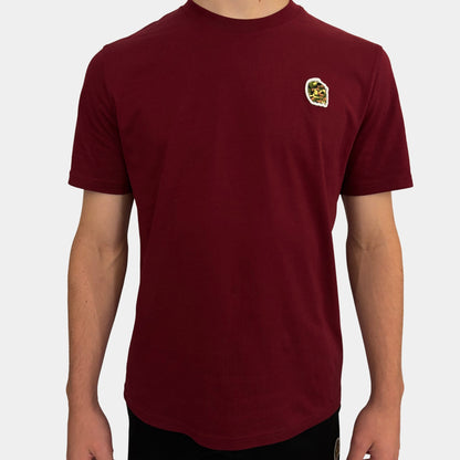 Essential Ben Camo T-Shirt (Burgundy)