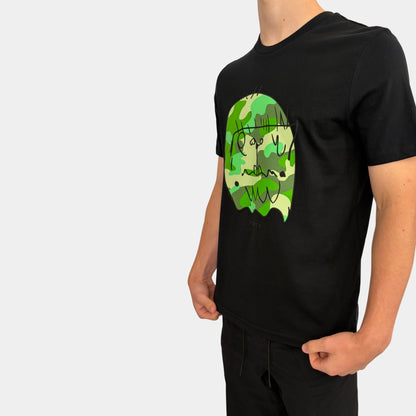 Essential Benjamin T-shirt (Black/Camo Kiwi)