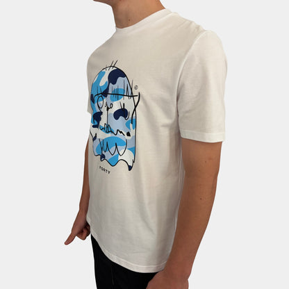 Essential Benjamin T-shirt (White/Bright Blue/Blue)