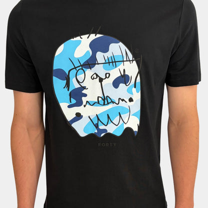 Essential Benjamin T-shirt (Black/Bright Blue/Blue)