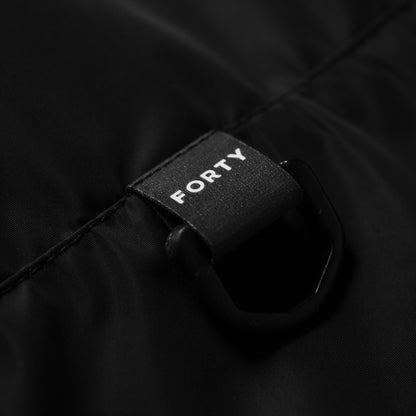 Tech Levanter Nylon Windbreaker (Black)