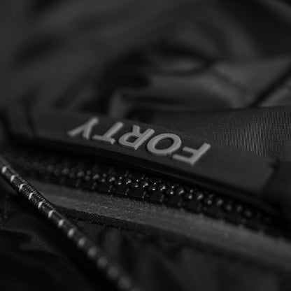 Tech Levanter Nylon Windbreaker (Black)