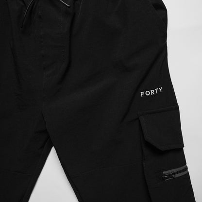 Jnr Tech Latta Tech Cargo Pant (Black)