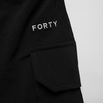 Jnr Tech Latta Tech Cargo Pant (Black)