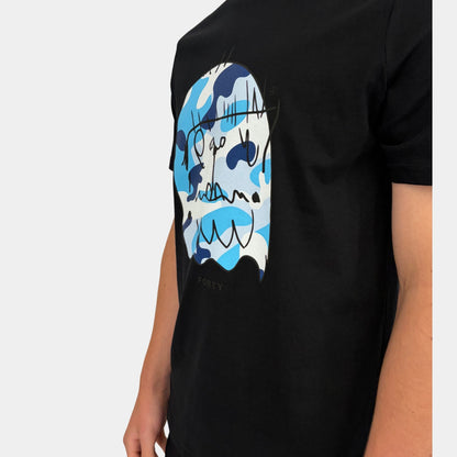 Essential Benjamin T-shirt (Black/Bright Blue/Blue)
