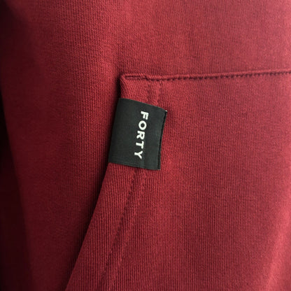 Essential Tom Hoodie (Burgundy)