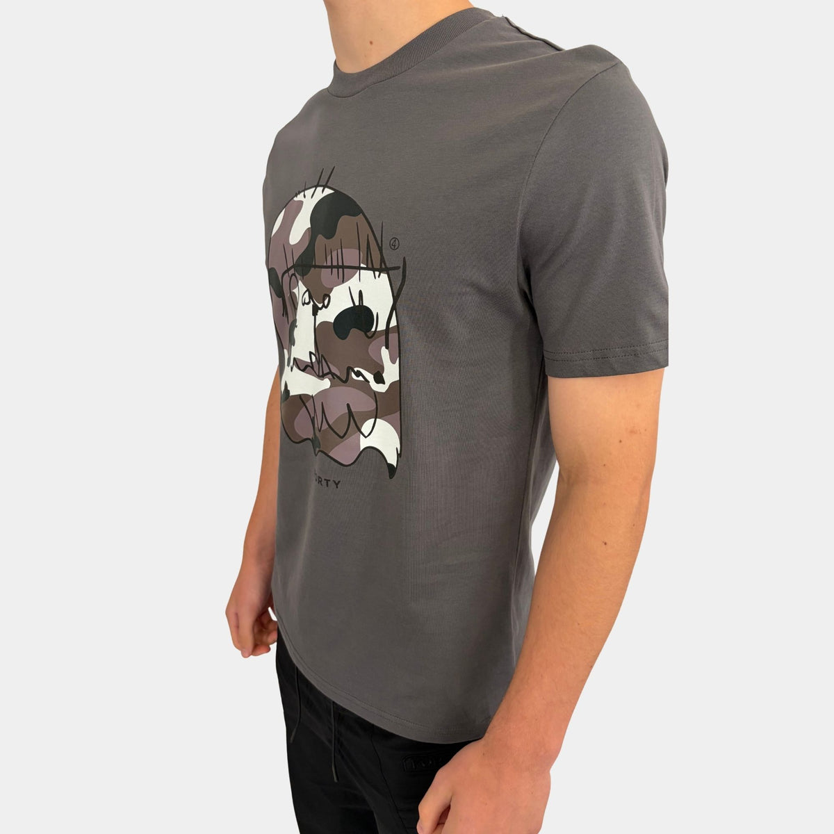 Essential Benjamin T-shirt (Anthracite Grey/Grey)