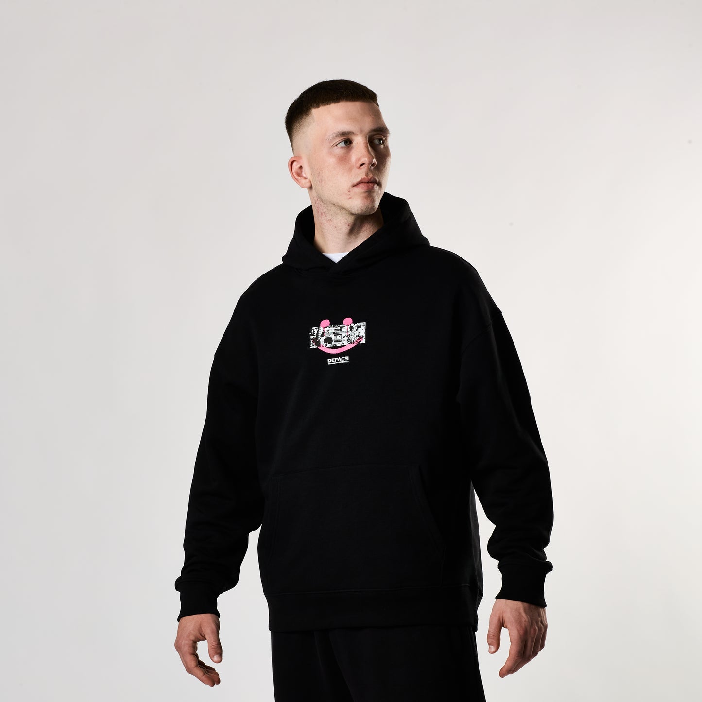 DEFACE Writer Hoodie (Black)