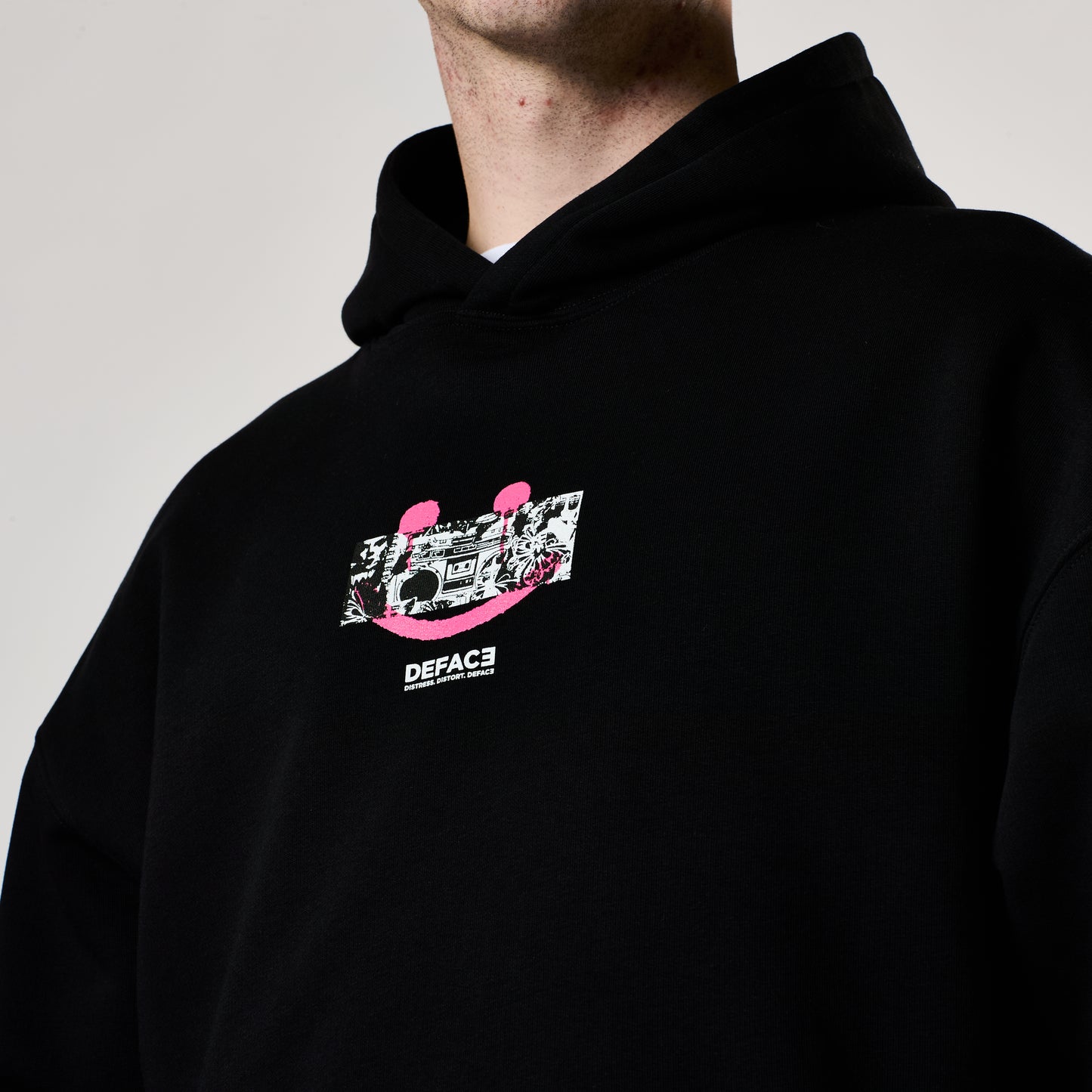 DEFACE Writer Hoodie (Black)