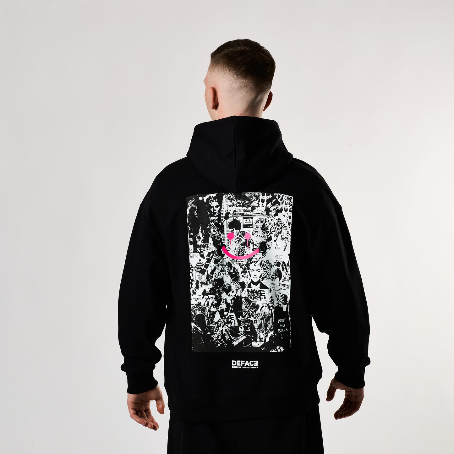 DEFACE Writer Hoodie (Black)
