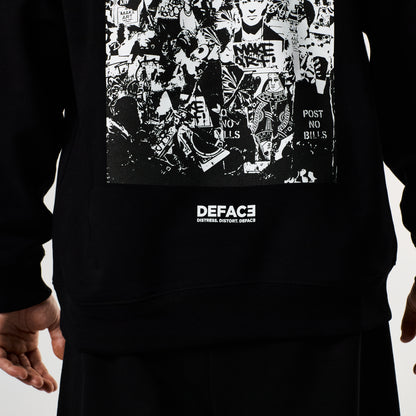DEFACE Writer Hoodie (Black)