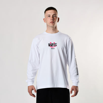 DEFACE Writer L/S Tee (White)