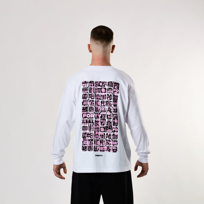 Lifestyle Murgatroyd L/S Tee (White)