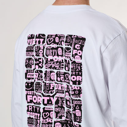 Lifestyle Murgatroyd L/S Tee (White)