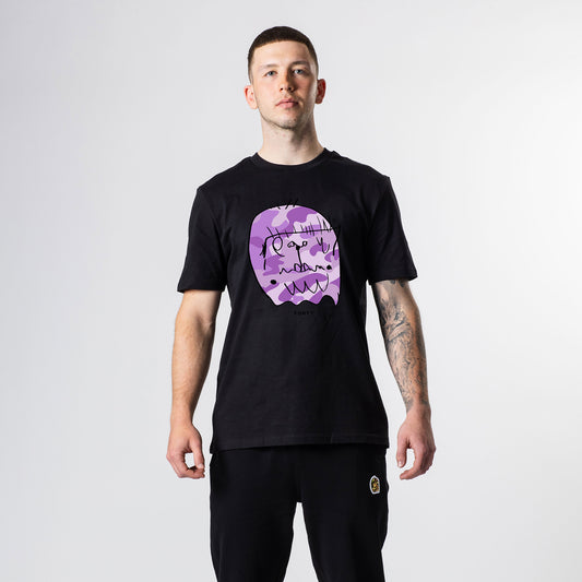 Essential Benjamin Classic Tee (Black/Lilac)