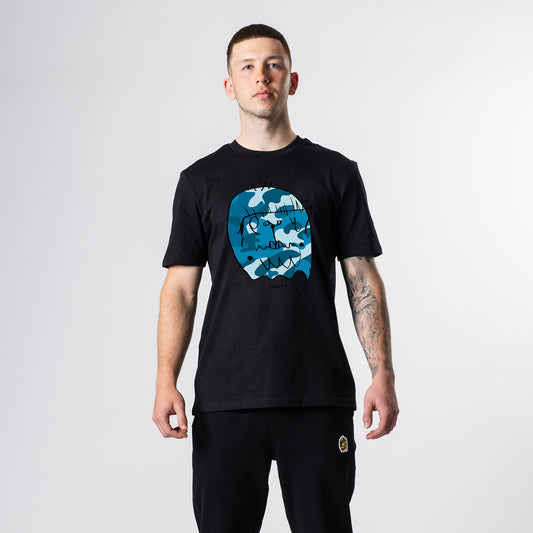 Essential Benjamin Classic Tee (Black/Teal)