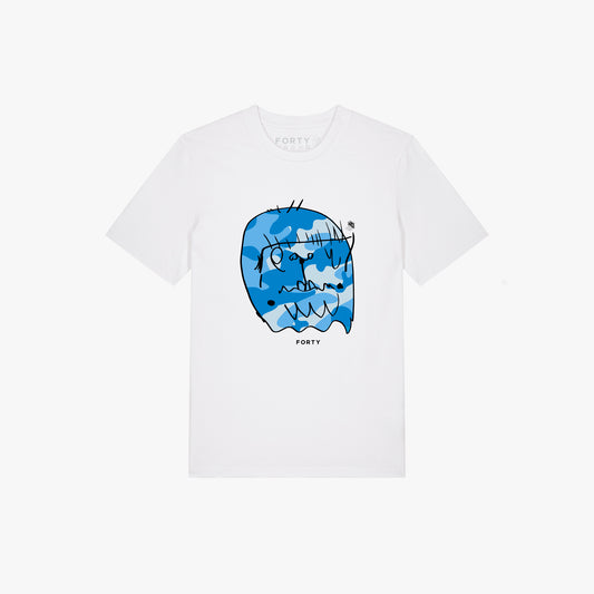 Essential Benjamin Tee (Reflective Azure)