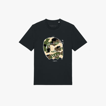 Essential Benjamin OG Tee (Black/Green Camo)