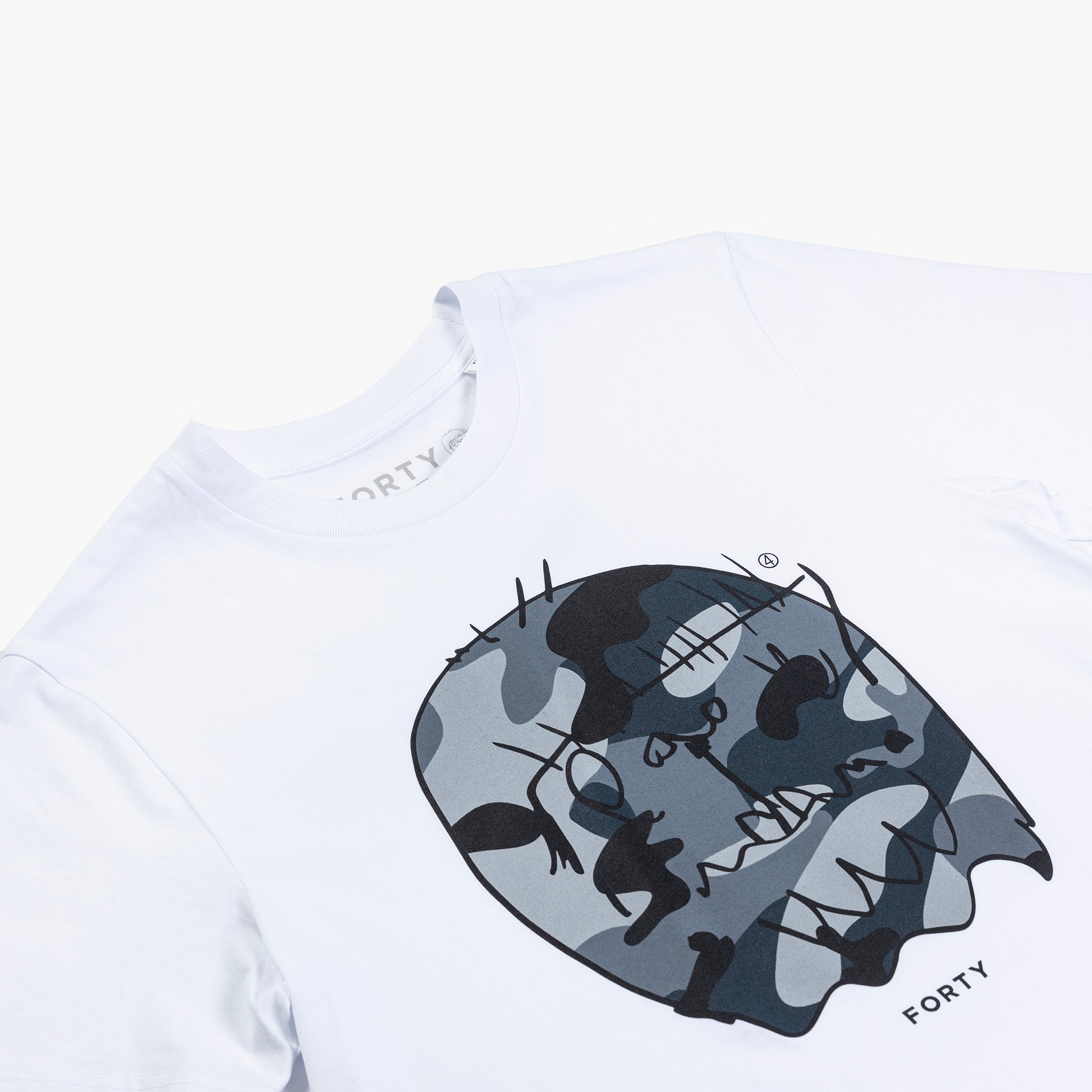 Benjamin Tee (White/Graphite)