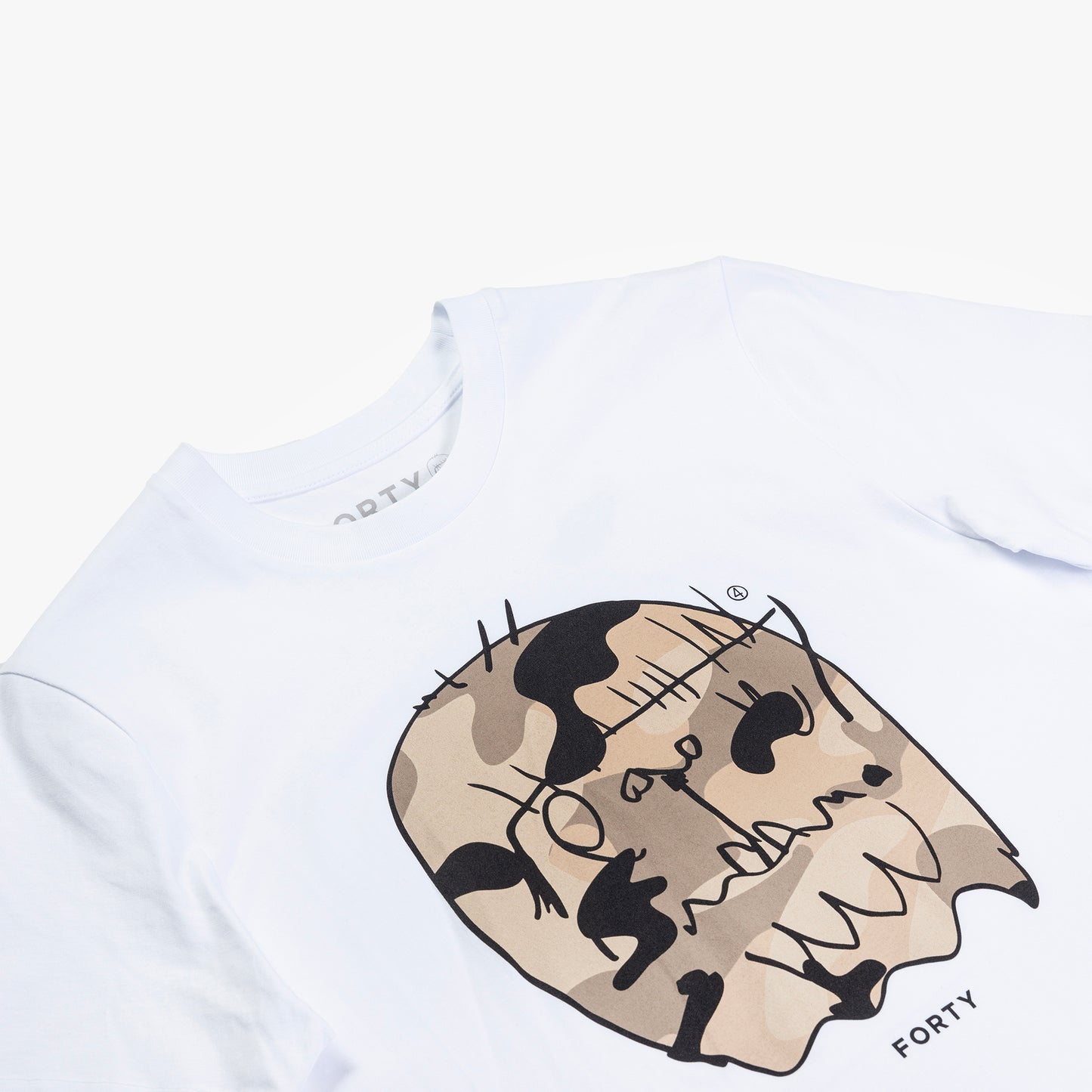 Benjamin Tee (White/Sepia)