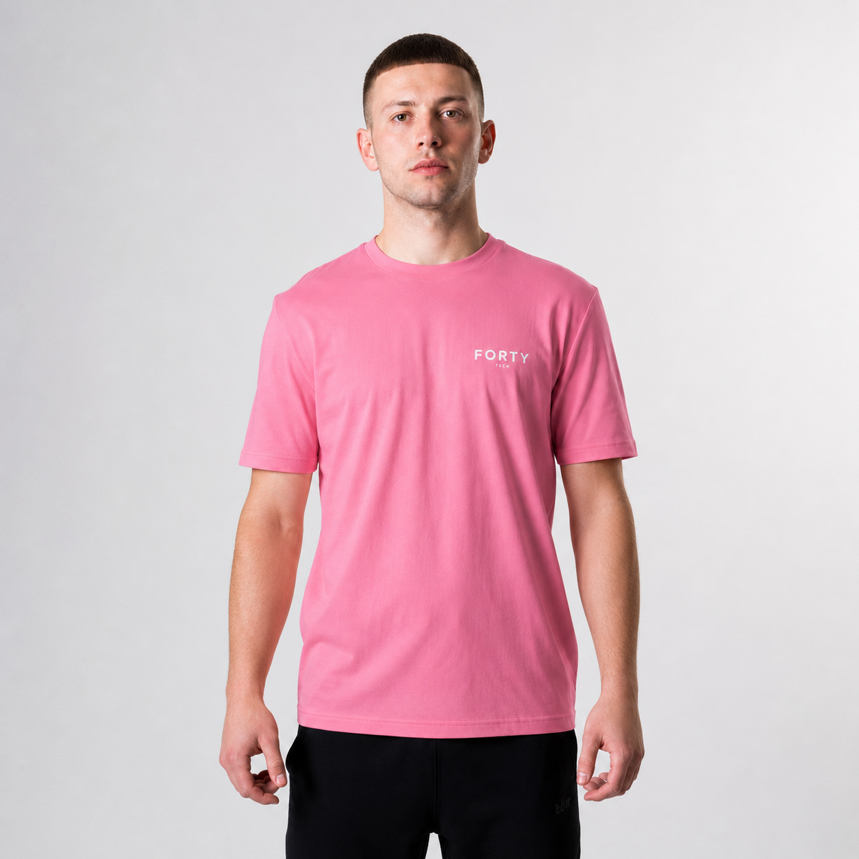 Essential Shadow Tech T-Shirt (Bubble Pink)