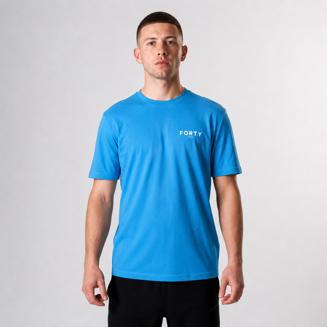Essential Shadow Tech T-shirt (Breeze Blue)