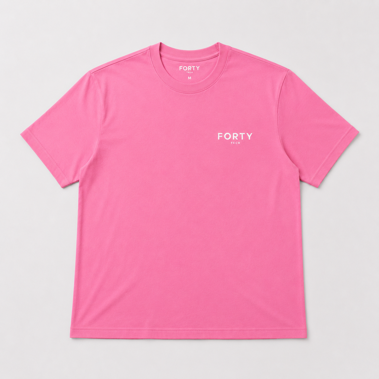 Essential Shadow Tech T-Shirt (Bubble Pink)