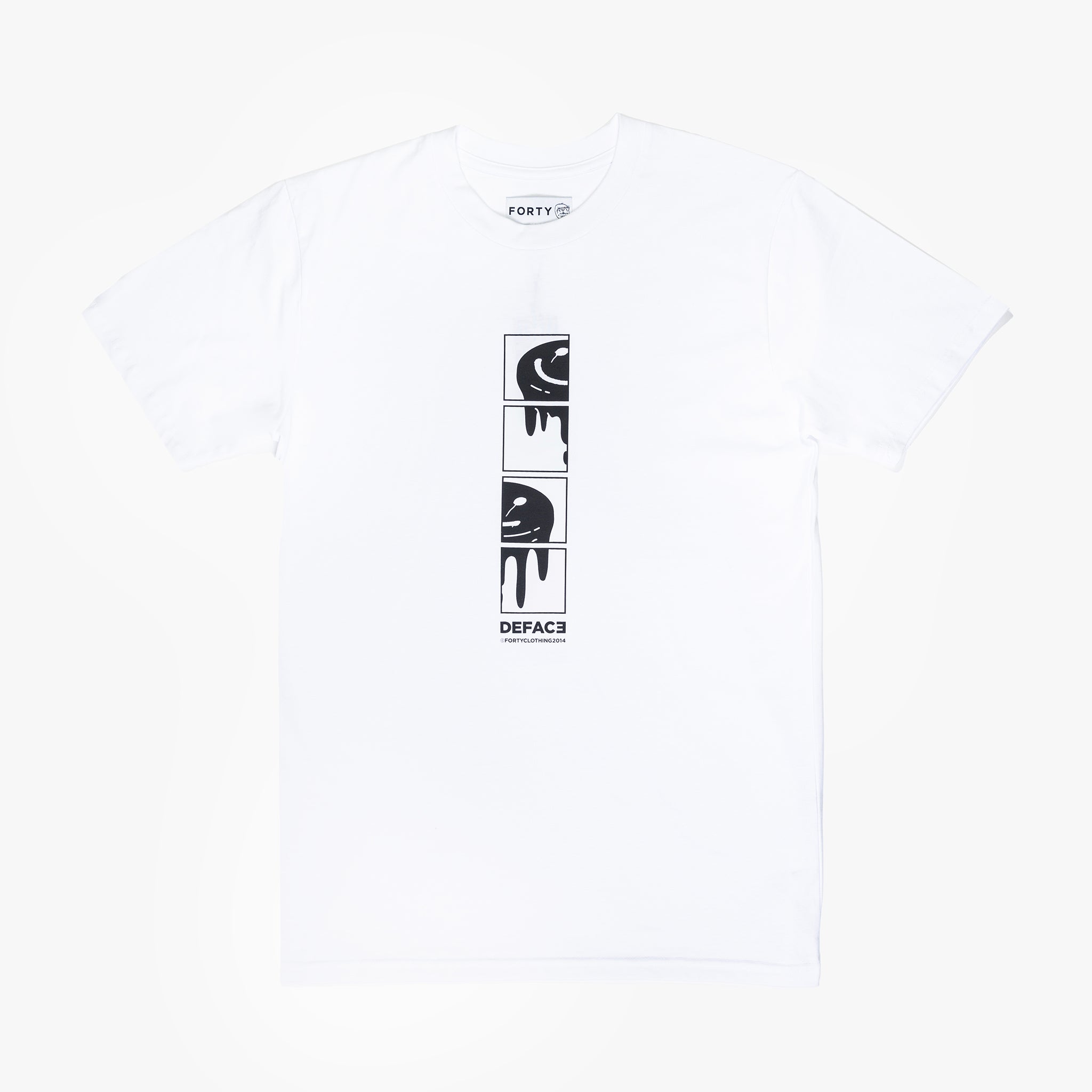 Comic Drip Tee (White)