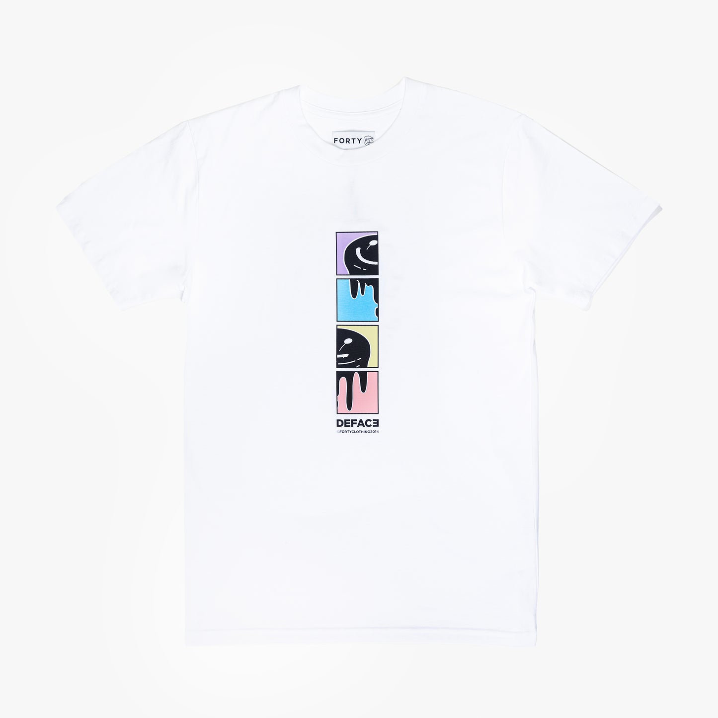 Comic Drip Tee (White)