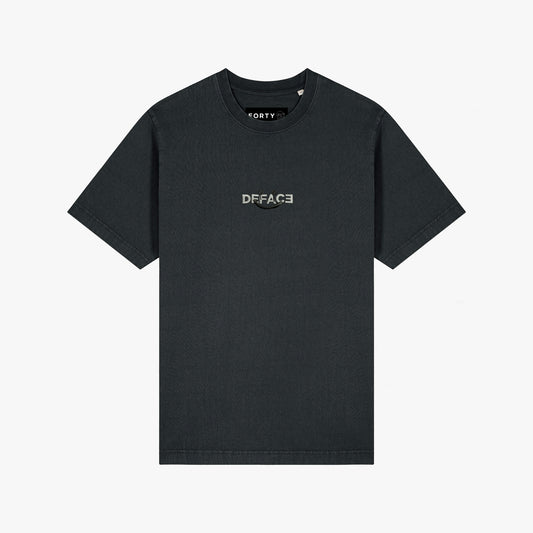 D-Face Tee (Washed Black)