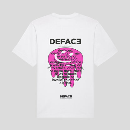 Deface Definition T-Shirt (White)