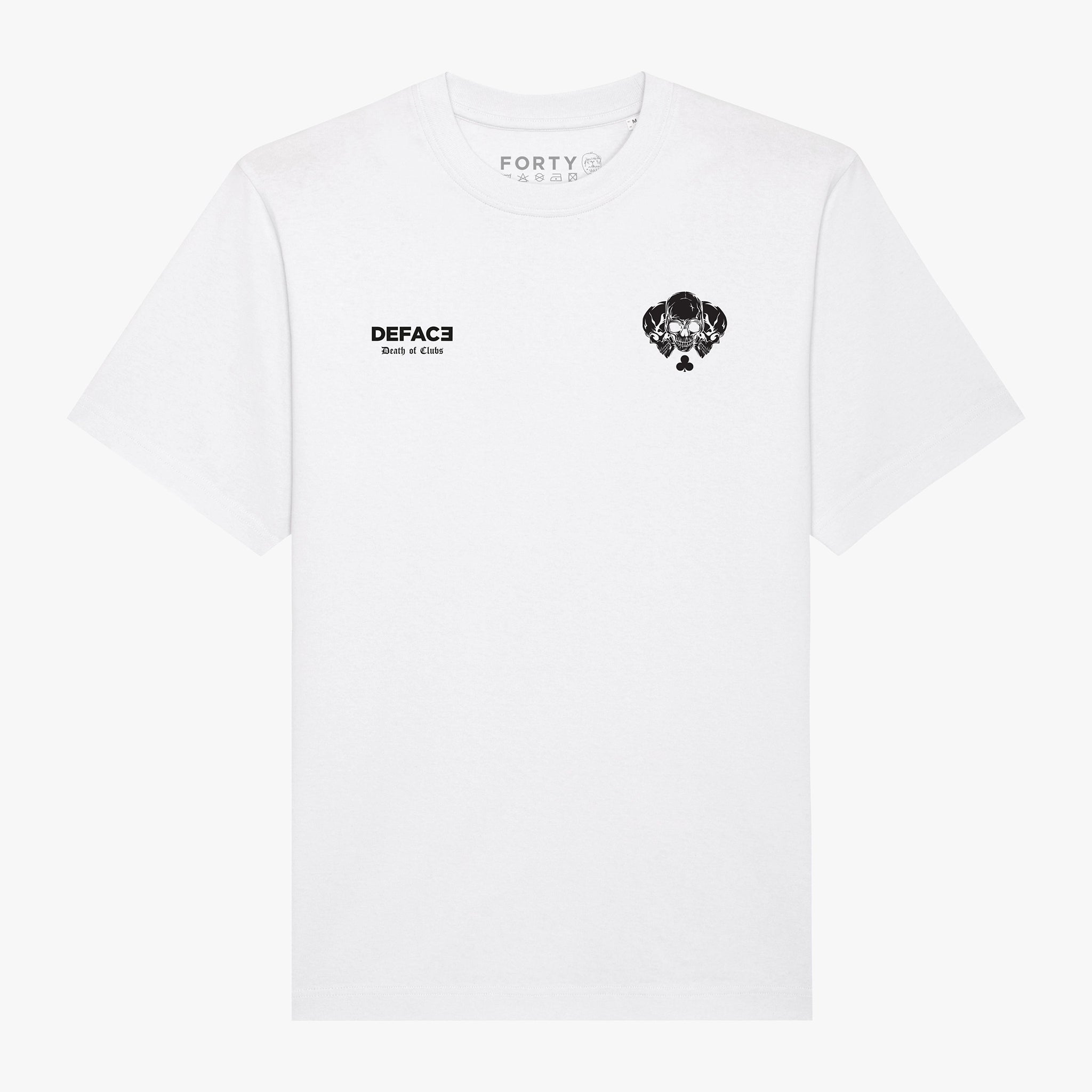 Death of Clubs Tee (White)