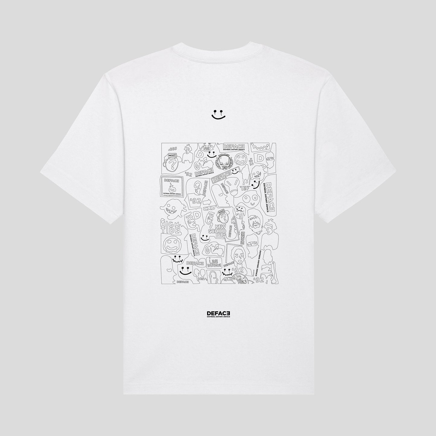 Deface Hypo Photochromic T-Shirt (White)