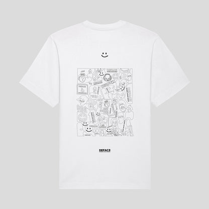 Deface Hypo Photochromic T-Shirt (White)