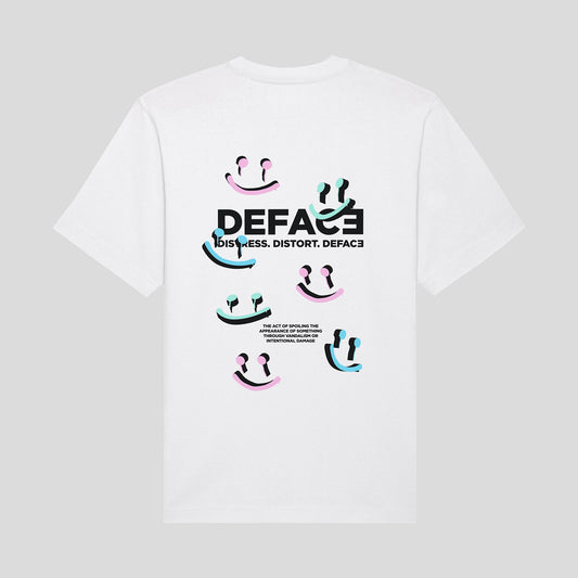Deface Nicholas T-Shirt (White)