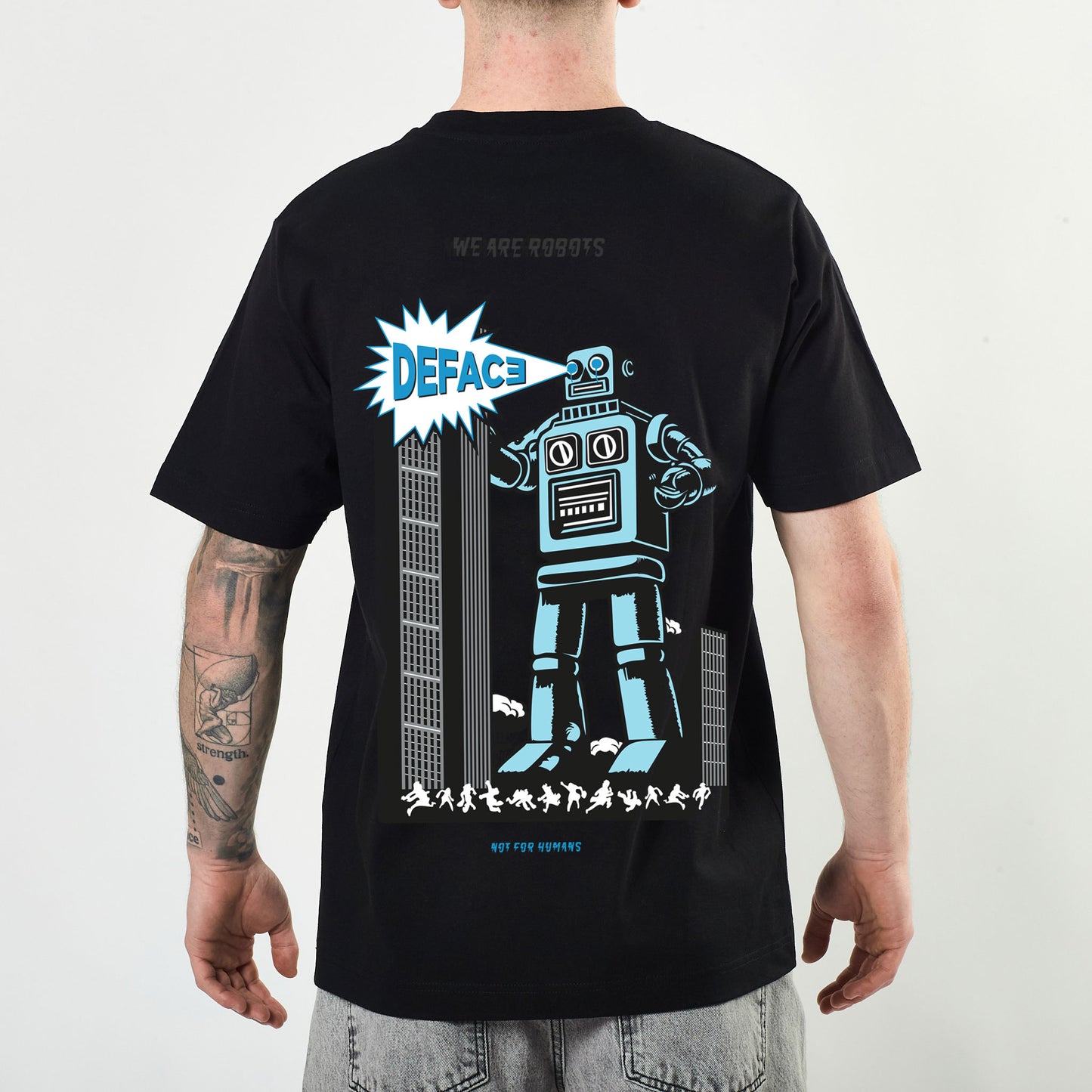 Deface Data Tee (Black)