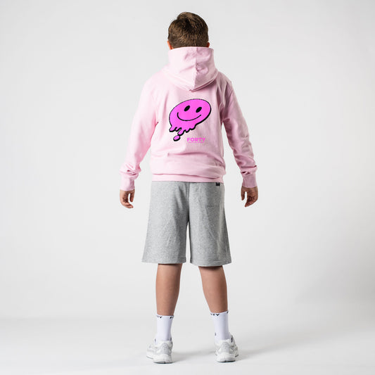 Junior Forty Drop Hoodie (Pink)